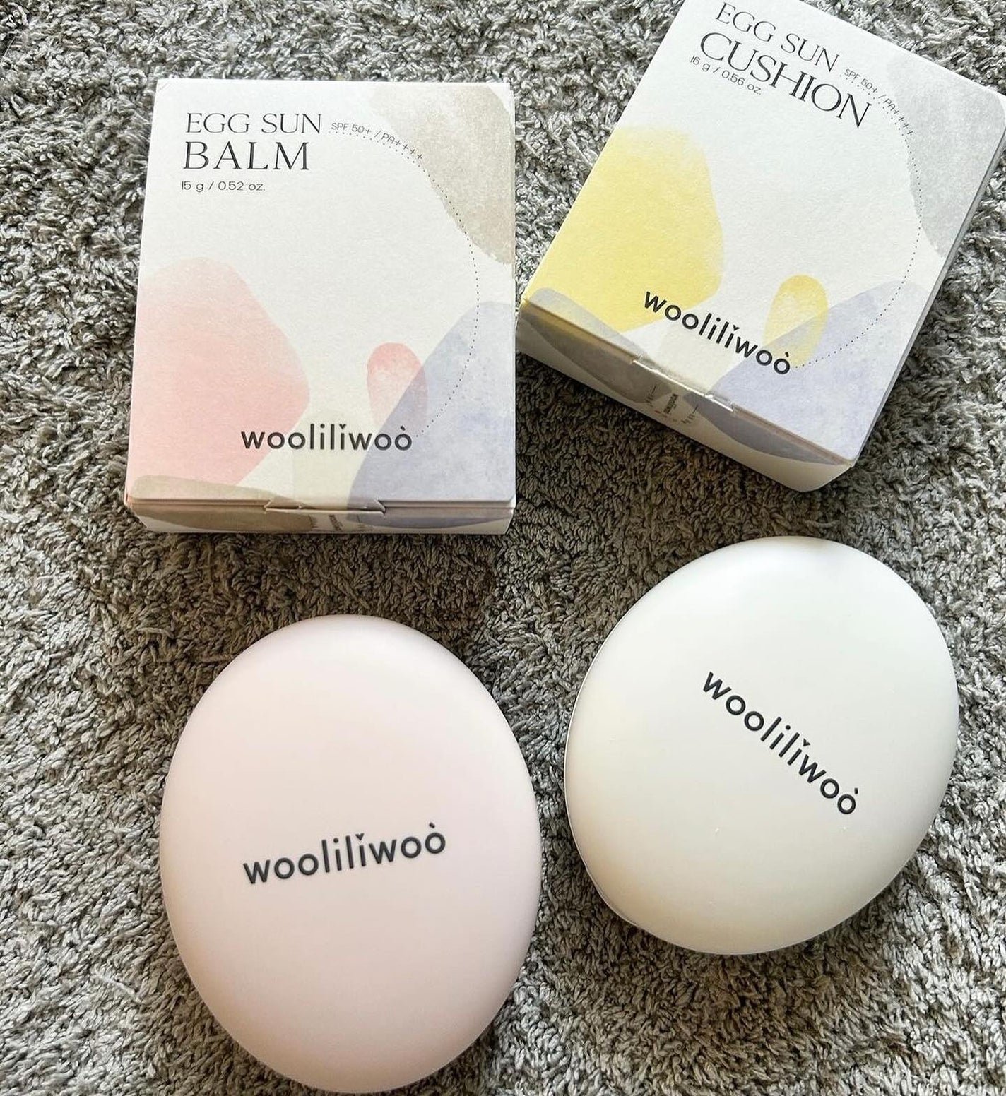 エッグサンクッション/wooliliwoo/日焼け止めローションを使ったクチコミ(1枚目)