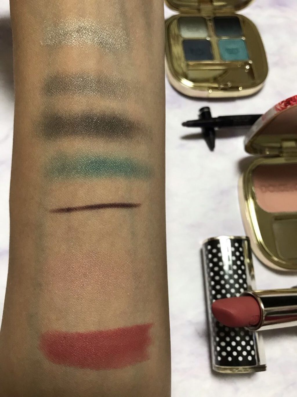 ディオールショウ 24Ｈ スティロ ウォータープルーフ 771 マット トープ/Dior/ペンシルアイライナーを使ったクチコミ（2枚目）