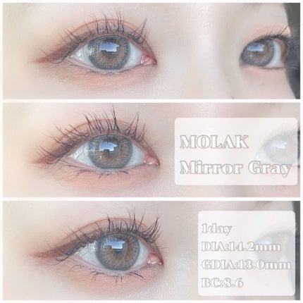 MOLAK 1day/MOLAK/ワンデー(1DAY)カラコンを使ったクチコミ(1枚目)