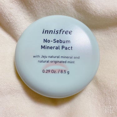 ノーセバム ミネラルパクト N/innisfree/プレストパウダーを使ったクチコミ（1枚目）