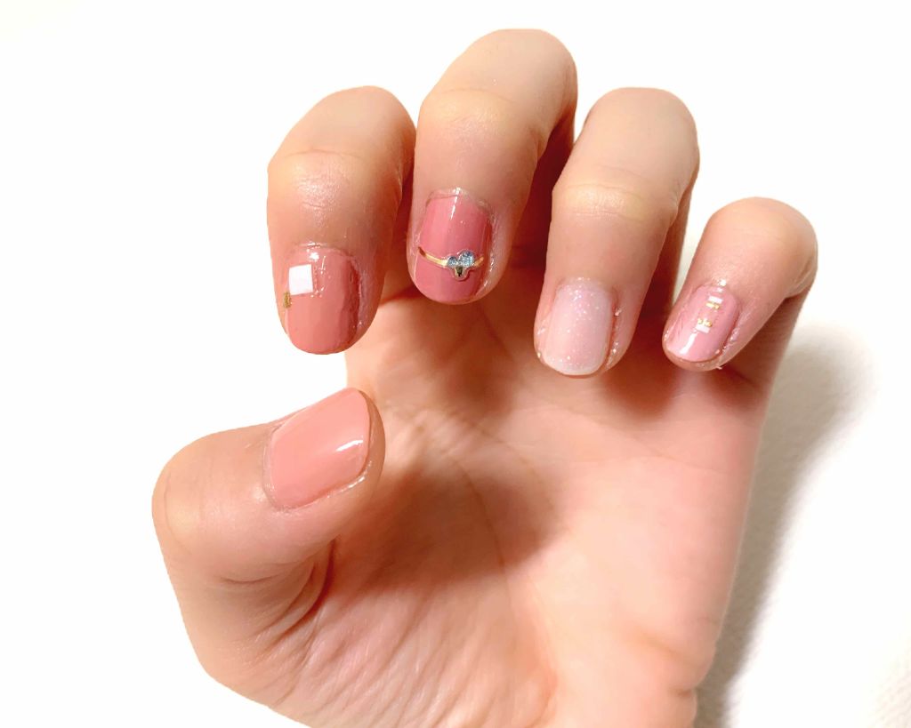 カンコレネイルカラー/DAISO/マニキュアを使ったクチコミ（1枚目）