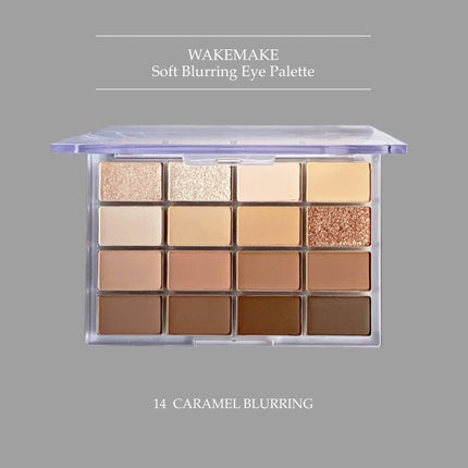 ソフトブラーリングアイパレット/wakemake/アイシャドウパレットを使ったクチコミ(1枚目)