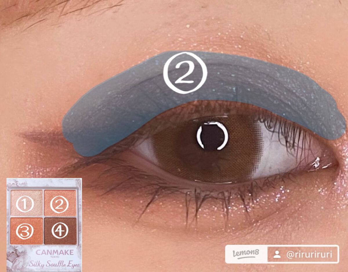 ラスティングリキッドライナー/キャンメイク/リキッドアイライナーを使ったクチコミ（3枚目）