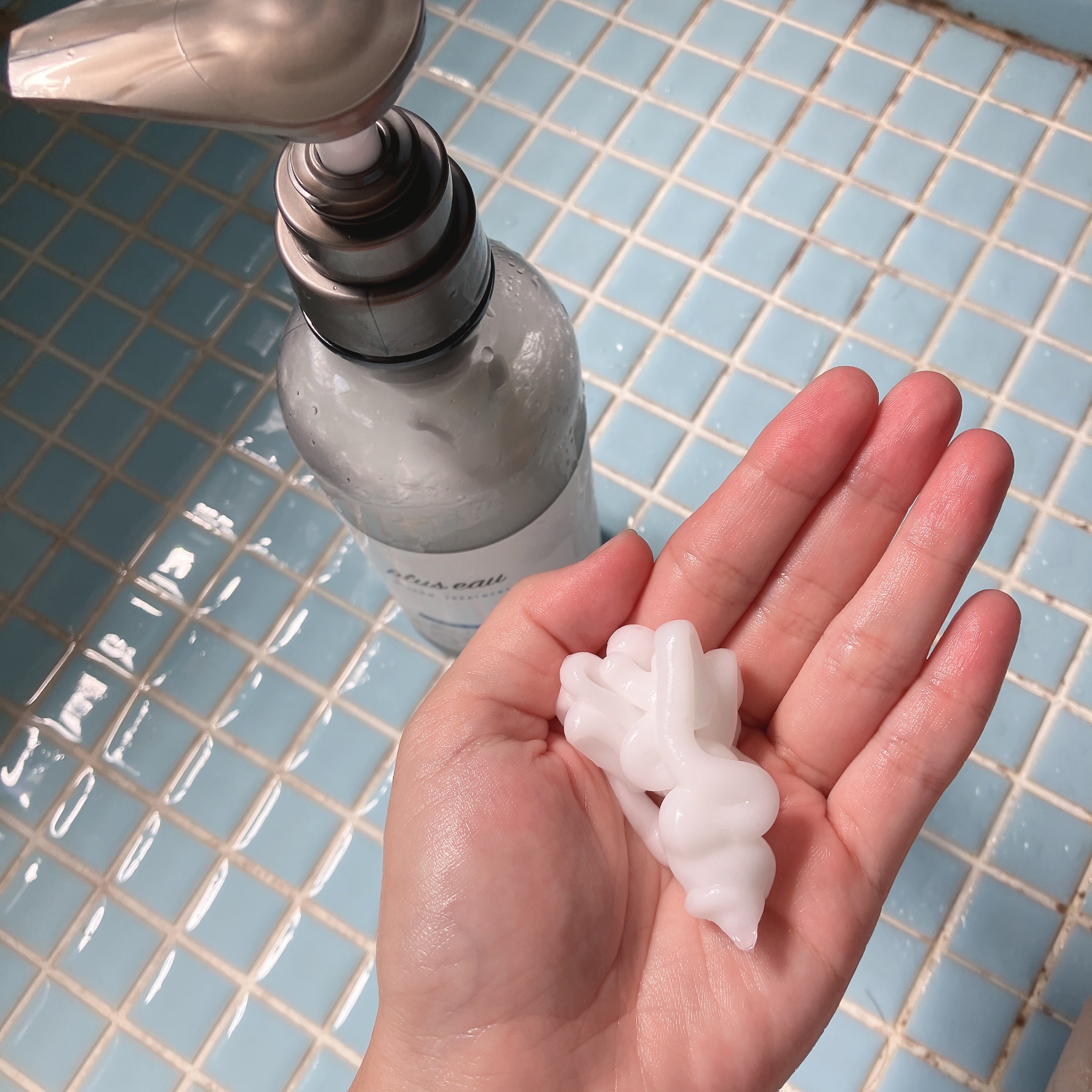 メロウシャンプー/メロウトリートメント/plus eau/市販シャンプーを使ったクチコミ（3枚目）