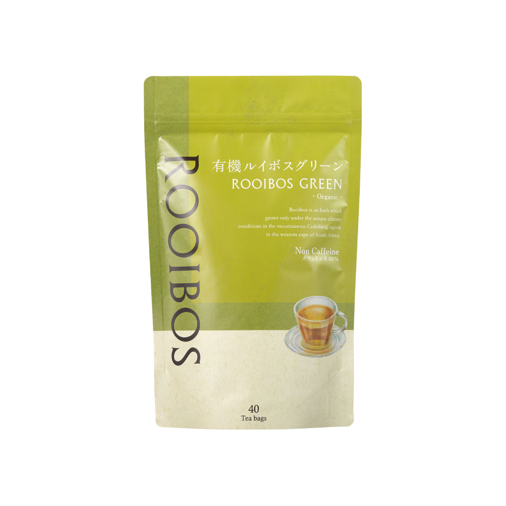 有機ルイボスグリーン ティーバッグ 40ヶ入