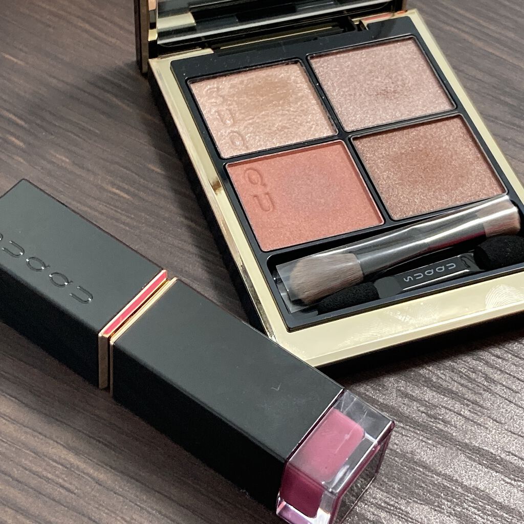 コンフォート リップ フルイド グロウ 06 藤雫 -FUJISHIZUKU/SUQQU/口紅を使ったクチコミ（3枚目）