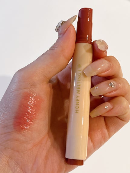 ハニーメルティングリップ/ネイチャーリパブリック/口紅を使ったクチコミ(4枚目)