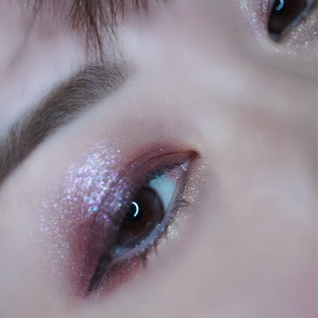 リシェ オーロラグリッター アイズ/Visée/ジェル・クリームアイシャドウを使ったクチコミ（1枚目）