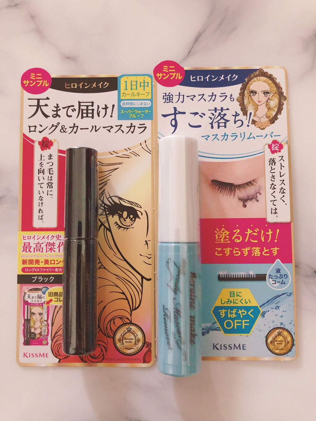 ロングUPマスカラ スーパーWP/ヒロインメイク/マスカラを使ったクチコミ（1枚目）