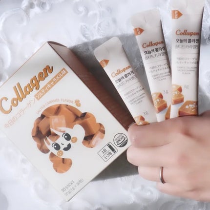 今日のコラーゲン ソルティキャラメル味/Hello Beauty/美容サプリメントを使ったクチコミ(1枚目)