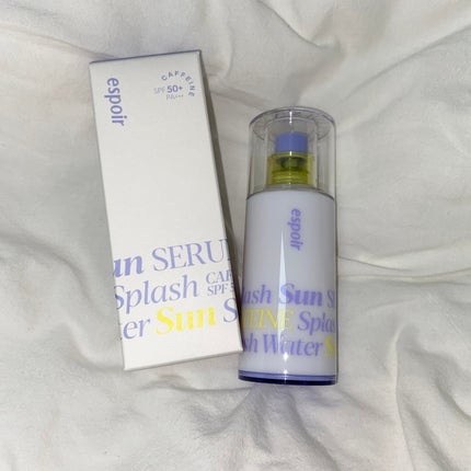 エスポア ウォータースプラッシュサンセラム/espoir/日焼け止めクリームを使ったクチコミ(1枚目)