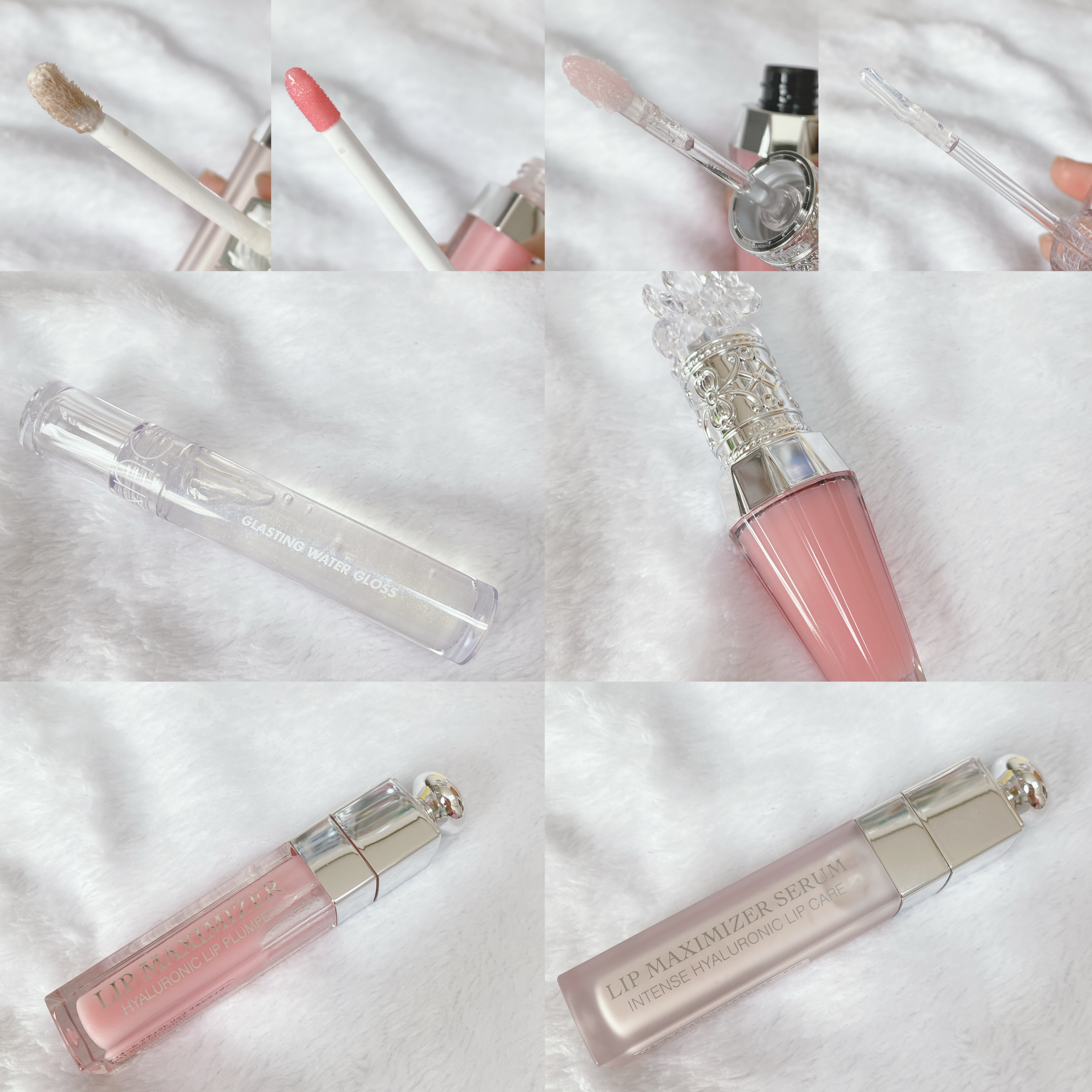 グラスティングウォーターグロス/rom&nd/リップグロスを使ったクチコミ（2枚目）