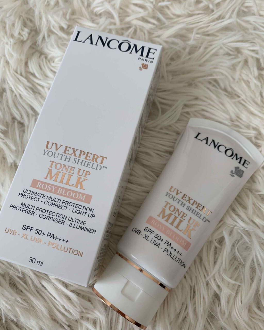 UV エクスペール トーン アップ ローズ/LANCOME/日焼け止め・UVケアを使ったクチコミ（3枚目）