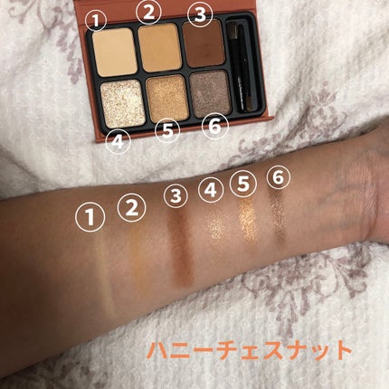 アイカラーパレット/heme/アイシャドウパレットを使ったクチコミ(2枚目)