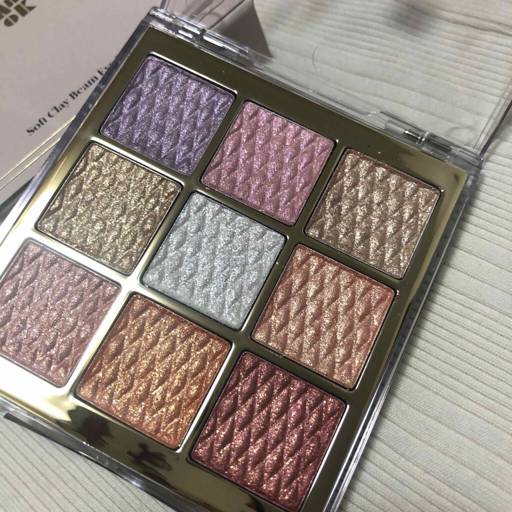 ソフトクレイビームアイシャドウパレット/AMIOK/ジェル・クリームアイシャドウを使ったクチコミ(2枚目)