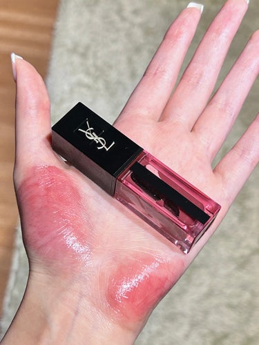 YVES SAINT LAURENT BEAUTE ルージュ ピュールクチュール ヴェルニ ウォーターステインのクチコミ「私の2023上半期めっちゃ使ったらリップ🤍

2023年のものというより
2023年に結構頻繁.....」（3枚目）