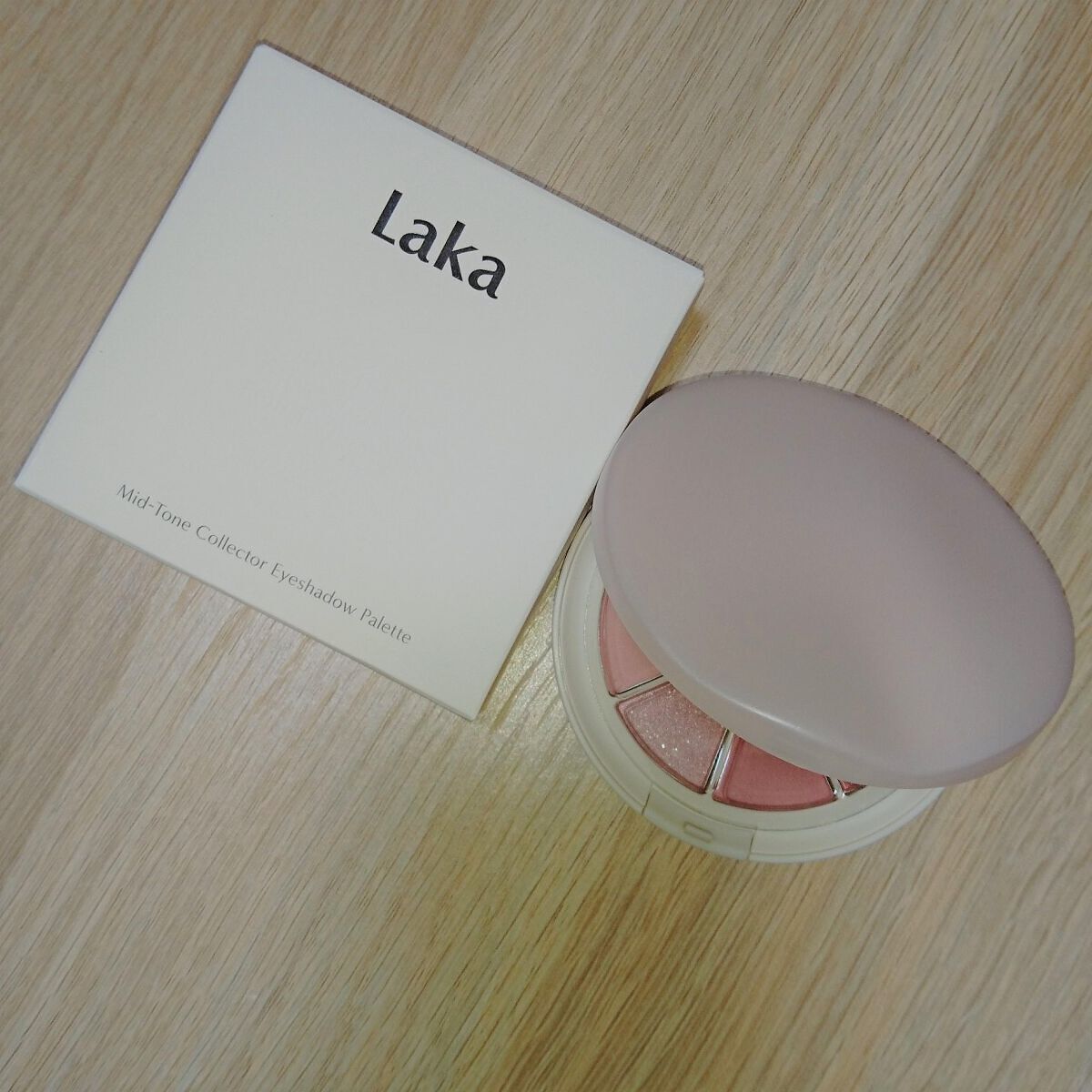 ミドルトーンアイシャドウコレクターパレット/Laka/アイシャドウパレットを使ったクチコミ(1枚目)