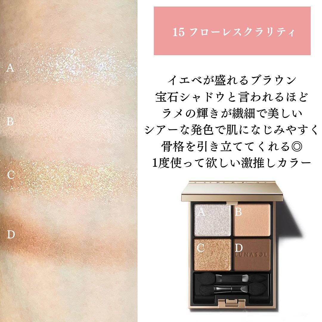 アイカラーレーション/LUNASOL/アイシャドウパレットを使ったクチコミ（3枚目）