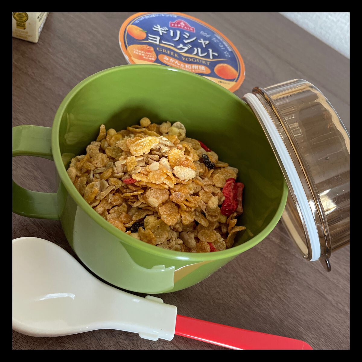 ギリシャヨーグルト/トップバリュ/ヨーグルトを使ったクチコミ(4枚目)