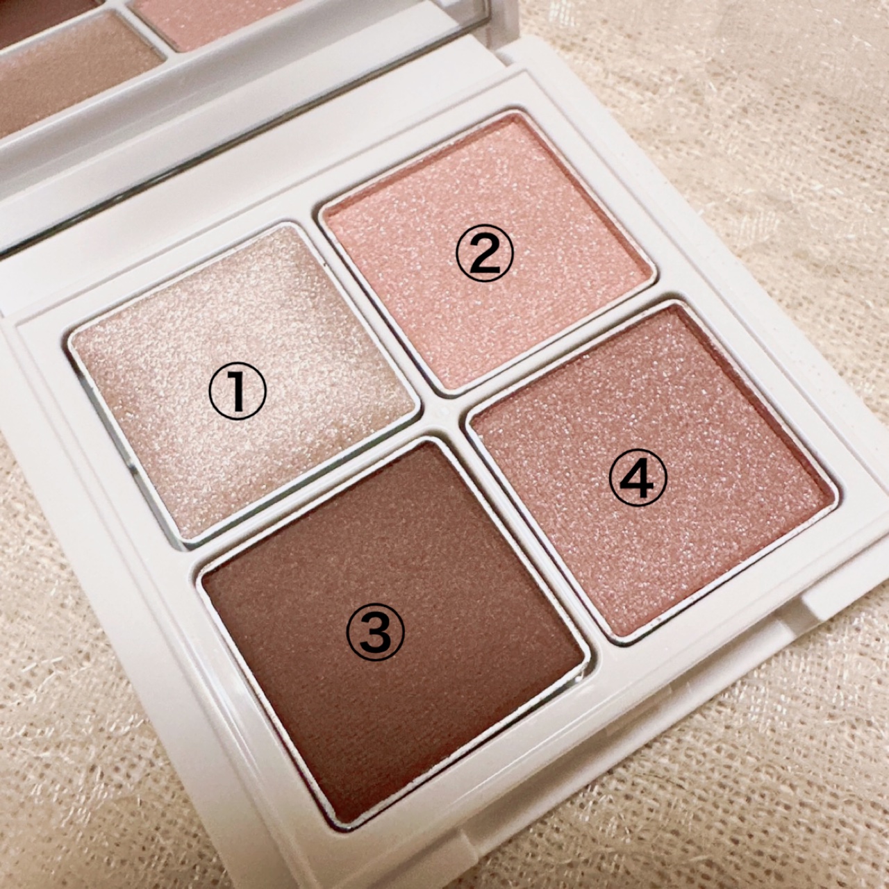 ミネラルマルチアイパレット/SUIKO HATSUCURE/マルチパレットを使ったクチコミ（2枚目）