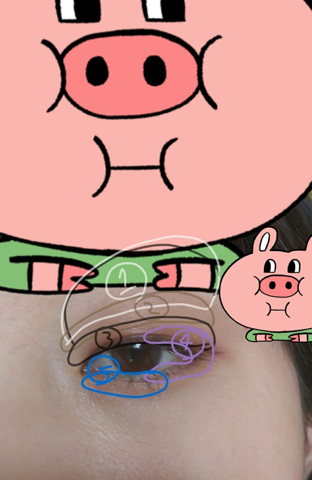 【旧品】パーフェクトスタイリストアイズ/キャンメイク/アイシャドウパレットを使ったクチコミ(3枚目)