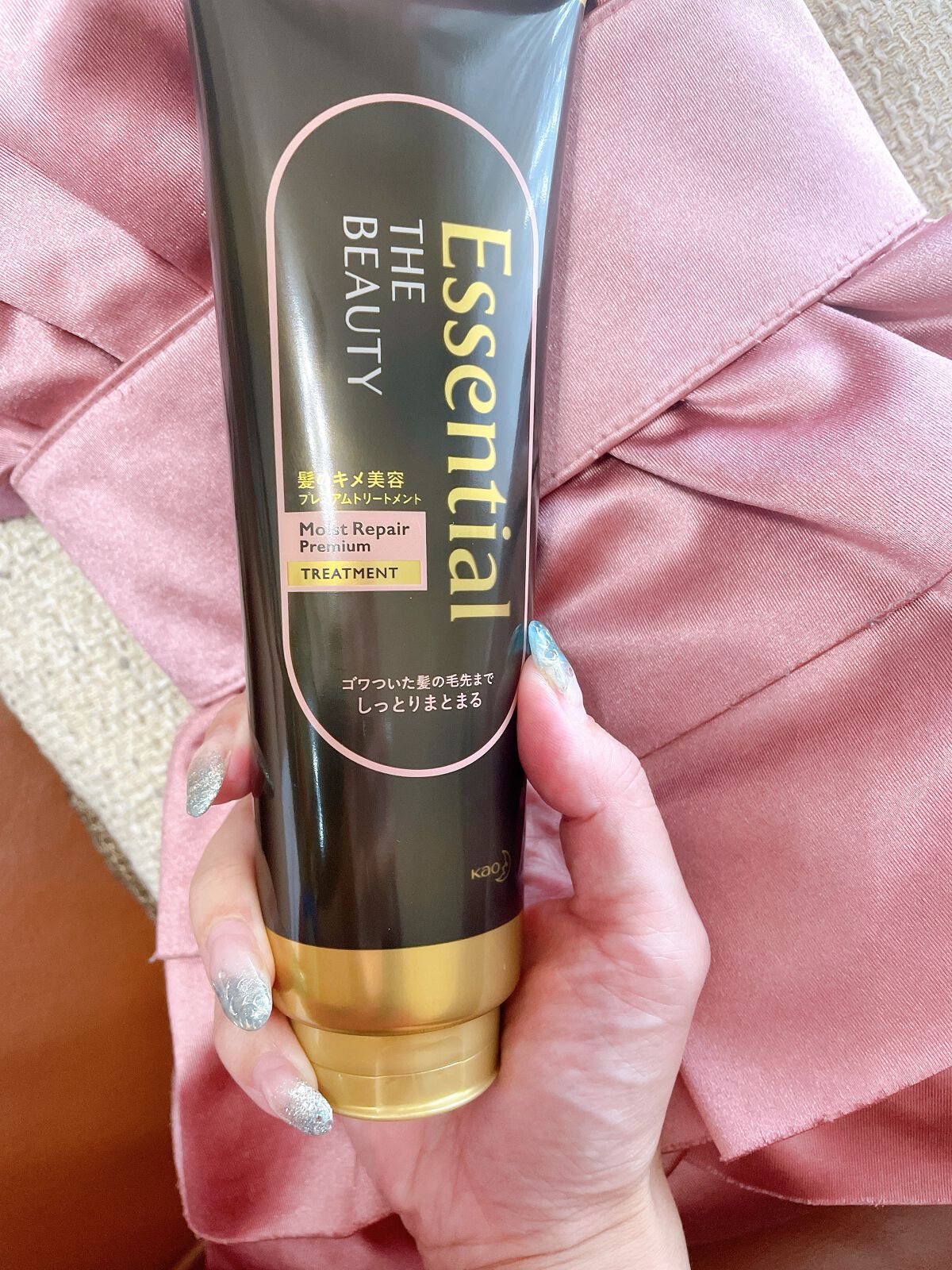 THE BEAUTY 髪のキメ美容プレミアムトリートメント<モイストリペアプレミアム>/エッセンシャル/洗い流すヘアトリートメントを使ったクチコミ(1枚目)