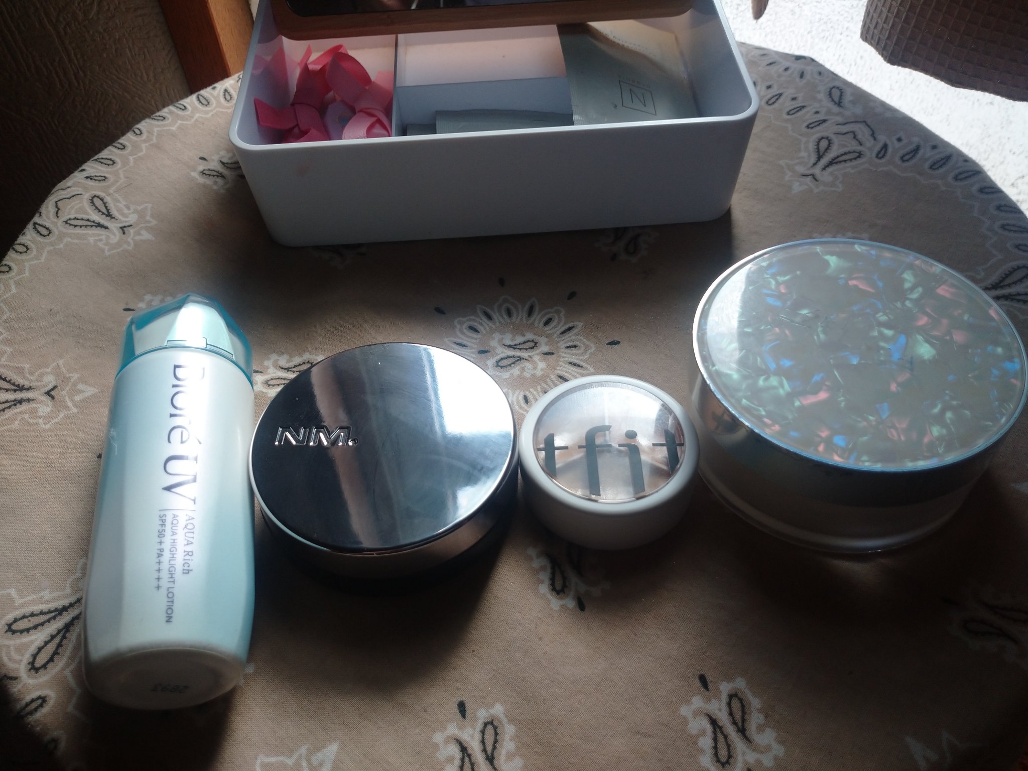 ビオレUV　アクアリッチ　アクアハイライトローション（水層ハイライトUV）/ビオレ/日焼け止めローションを使ったクチコミ（1枚目）