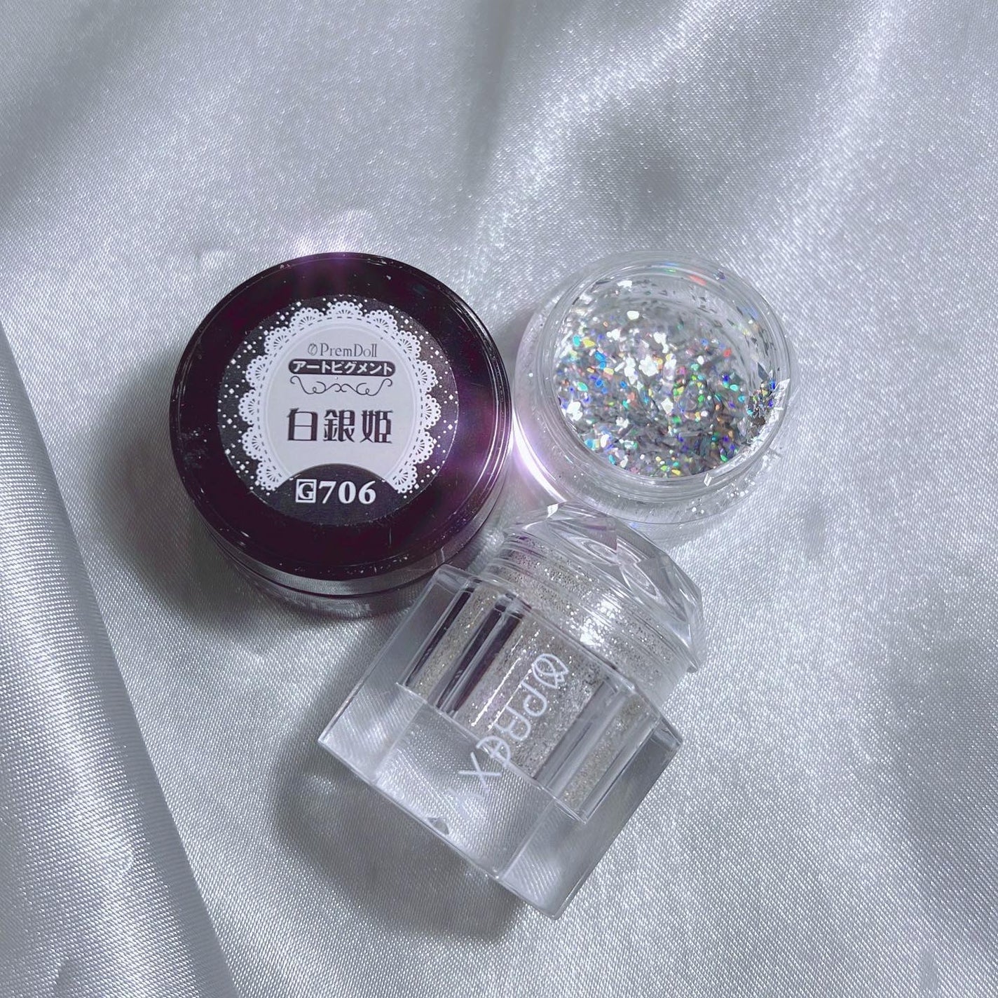 なかやまちえこ on LIPS 「ガラスフレンチ💅⠀⠀@aby_sharenailカラー、ラメと..」(3枚目)