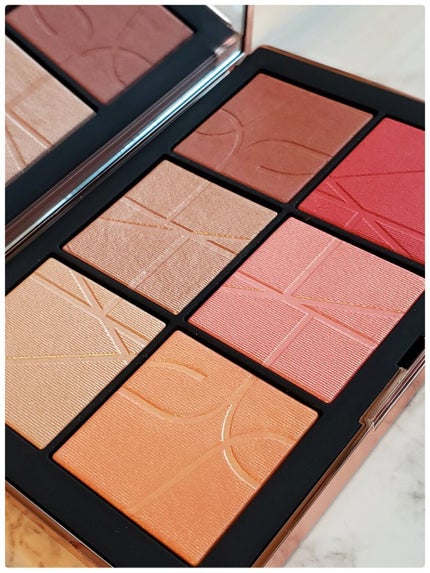 オーガズム オン ザ ビーチ チークパレット/NARS/パウダーチークを使ったクチコミ(3枚目)