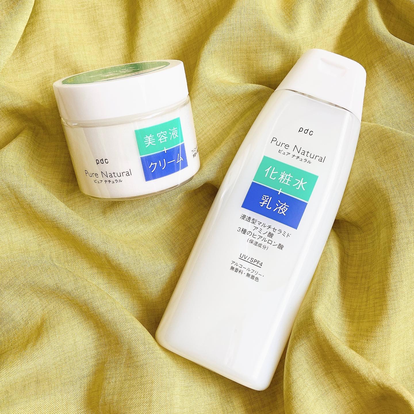 ピュア ナチュラル クリームエッセンス モイスト/pdc/オールインワン化粧品を使ったクチコミ（1枚目）