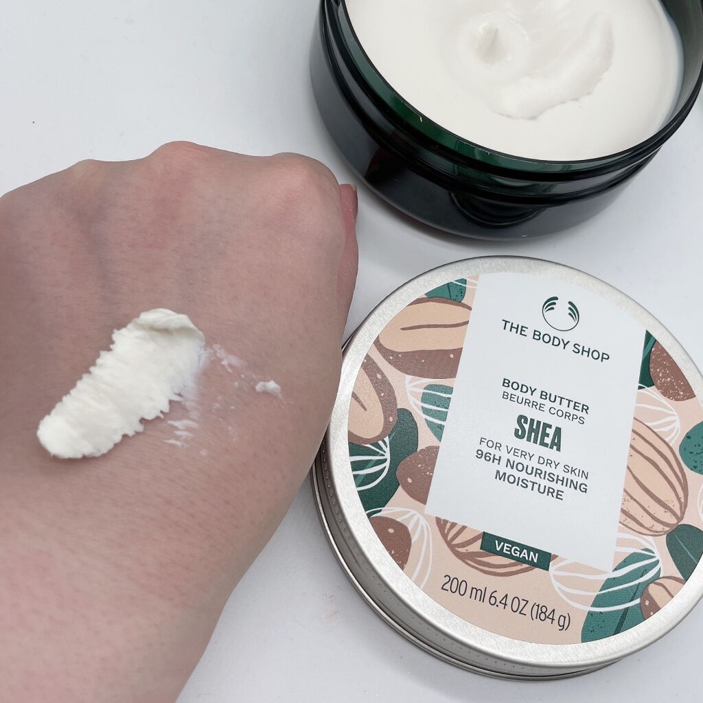ボディバター シア/THE BODY SHOP/ボディクリームを使ったクチコミ（2枚目）