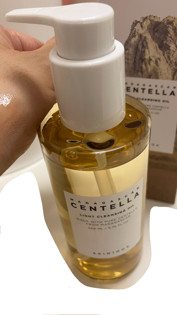 センテラ ライトクレンジングオイル/SKIN1004/オイルクレンジングを使ったクチコミ（1枚目）