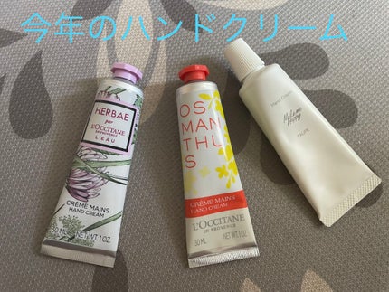 試してみた】エルバブランシュ ハンドクリーム L'OCCITANEの 試してみた】エルバブランシュ ハンドクリーム L'OCCITANEの