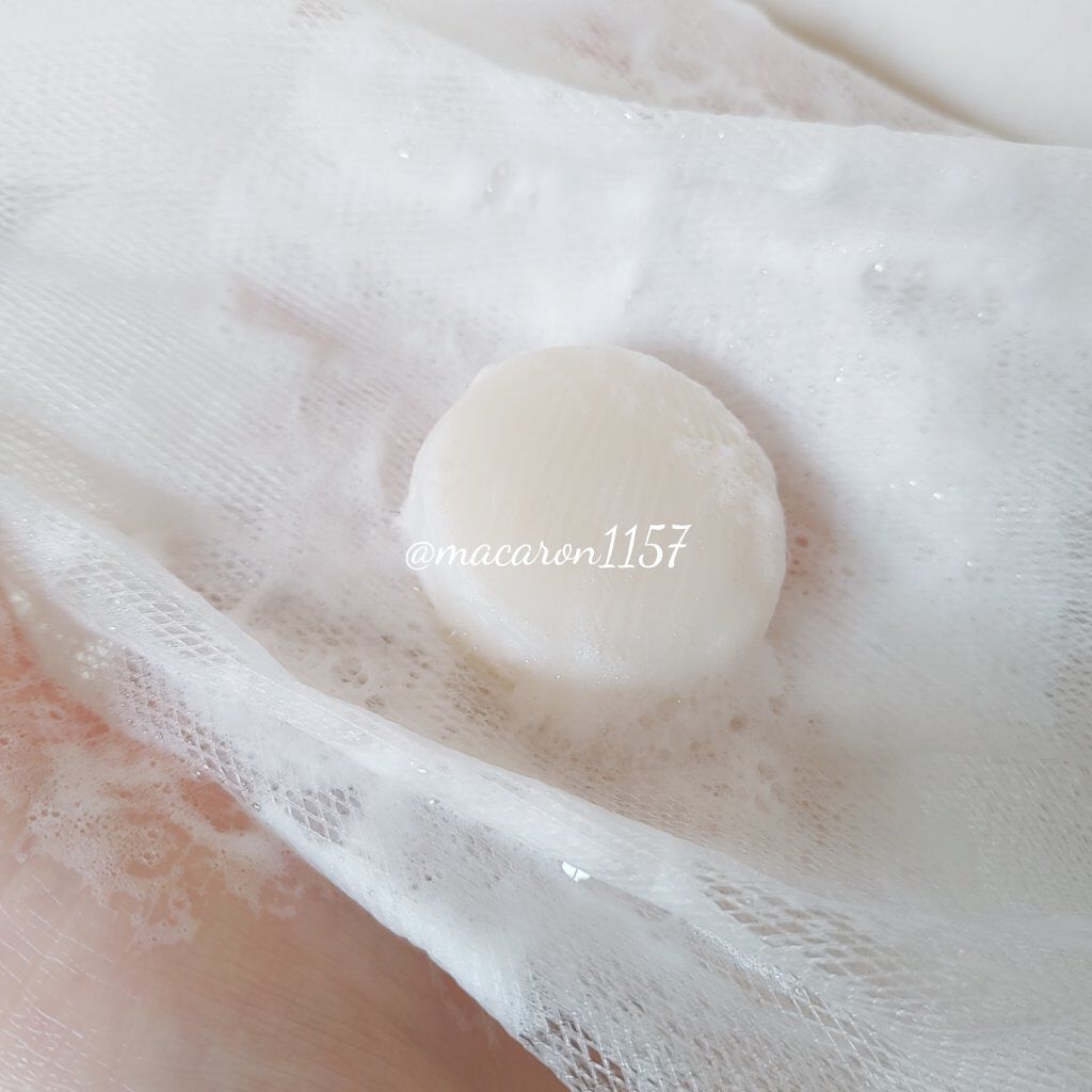 Nude ポアクレイソープ/ONLY MINERALS/洗顔石鹸を使ったクチコミ（3枚目）