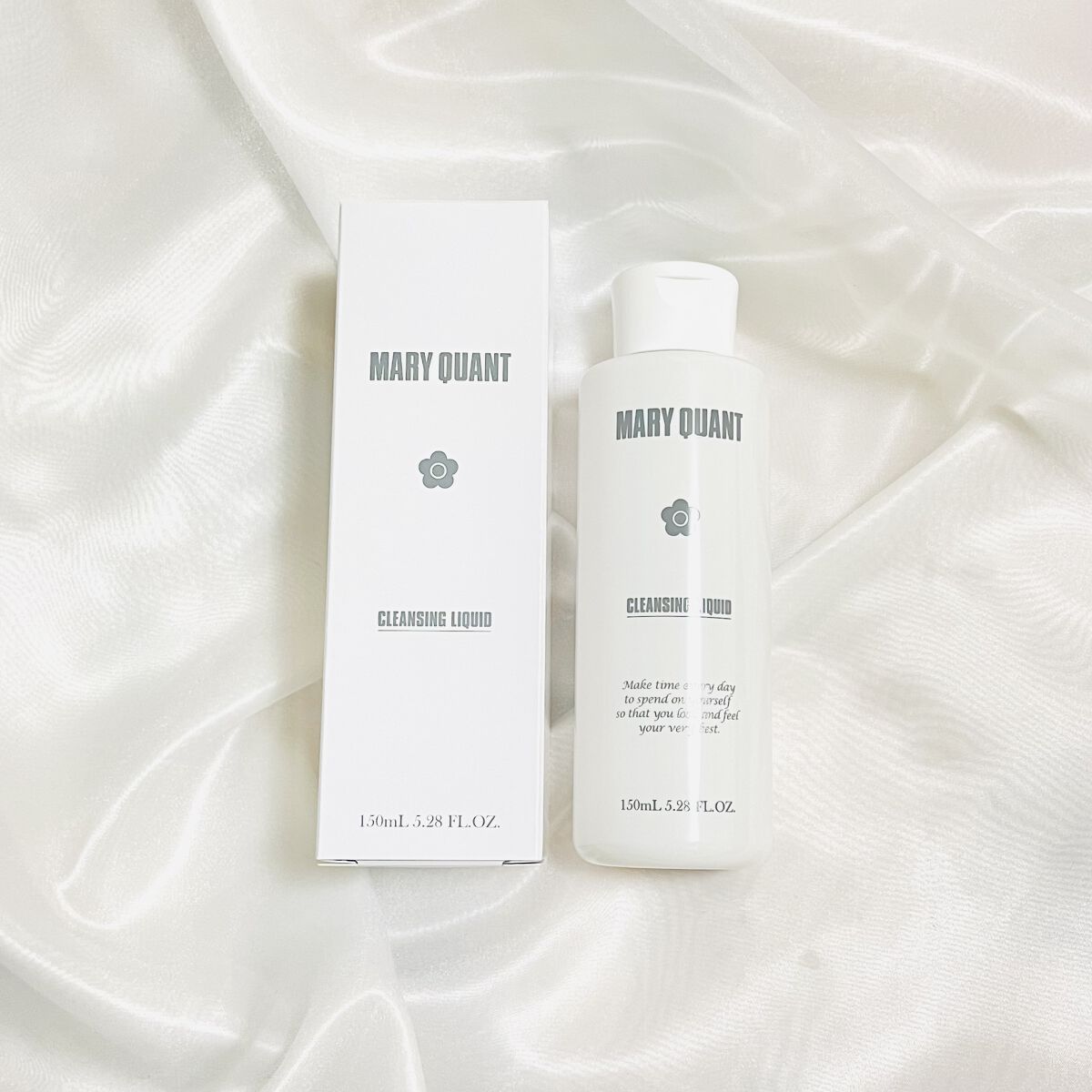 MARY QUANT クレンジング リキッドのクチコミ「✔︎ 時短したい方
✔︎ ベタつきが気になる方
オイルのクレンジング力とみずみずしさを両立した.....」（1枚目）