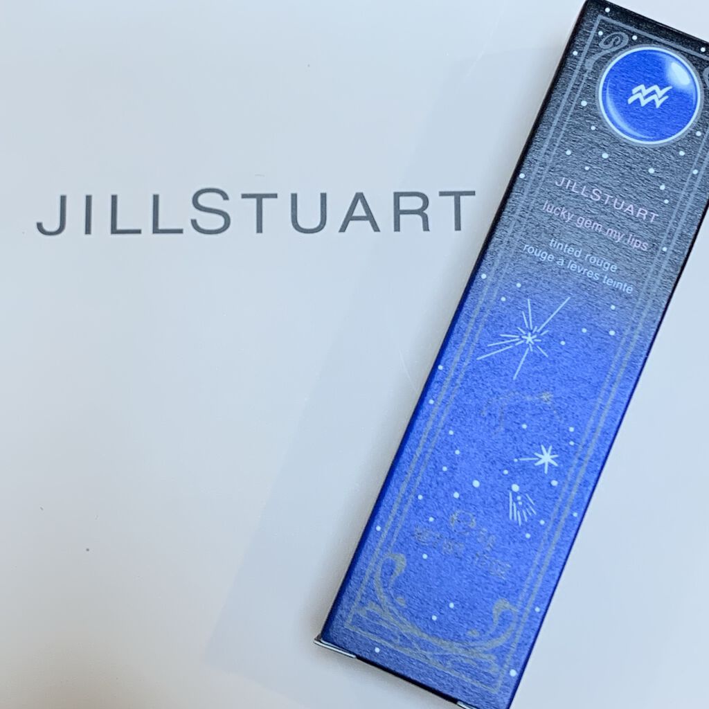 ラッキージェム マイリップス 01 thoughtful Aquarius＜水瓶座＞/JILL STUART/口紅を使ったクチコミ（1枚目）
