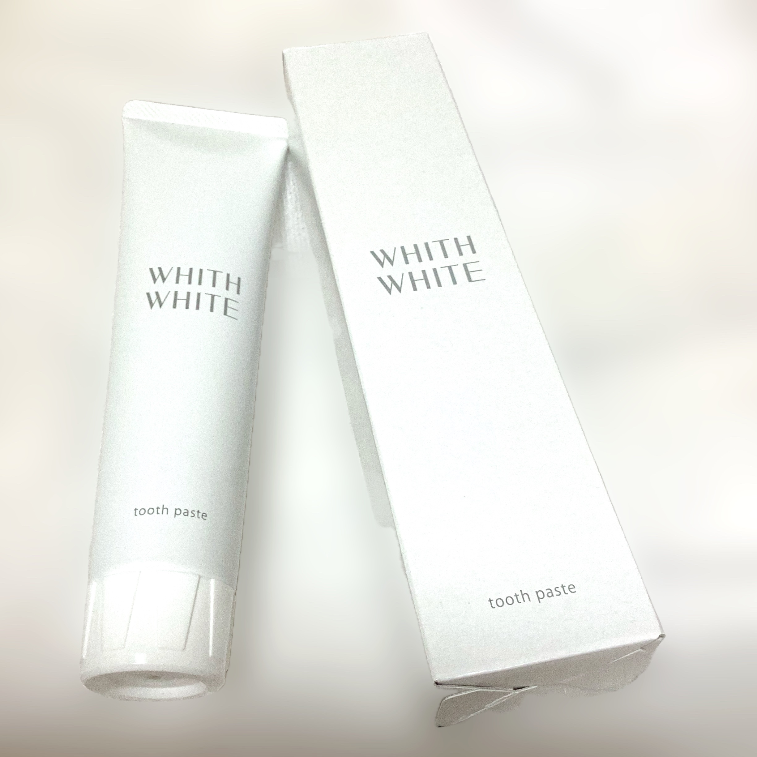 歯磨き粉/WHITH WHITE/歯磨き粉を使ったクチコミ（1枚目）