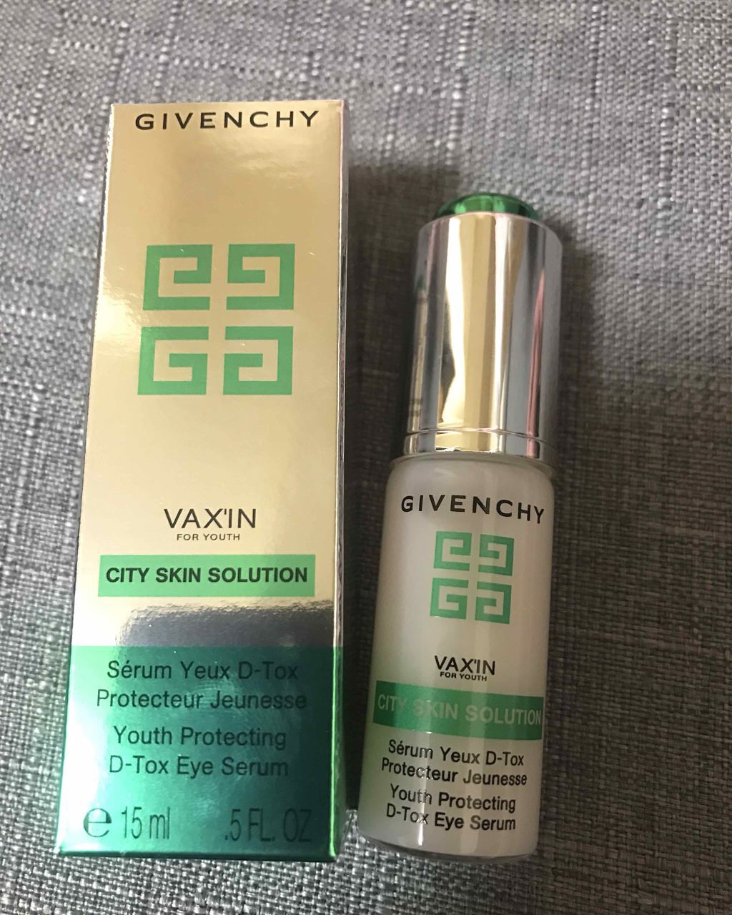 VAX シティ ソリューション アイ セラム/GIVENCHY/アイケア・アイクリームを使ったクチコミ（1枚目）