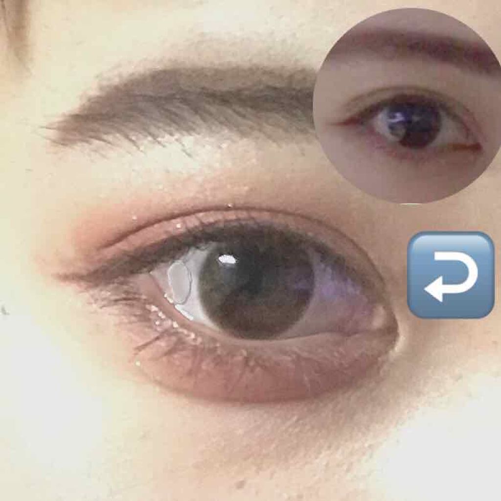 ダブルラインフェイカー/KATE/リキッドアイライナーを使ったクチコミ(2枚目)