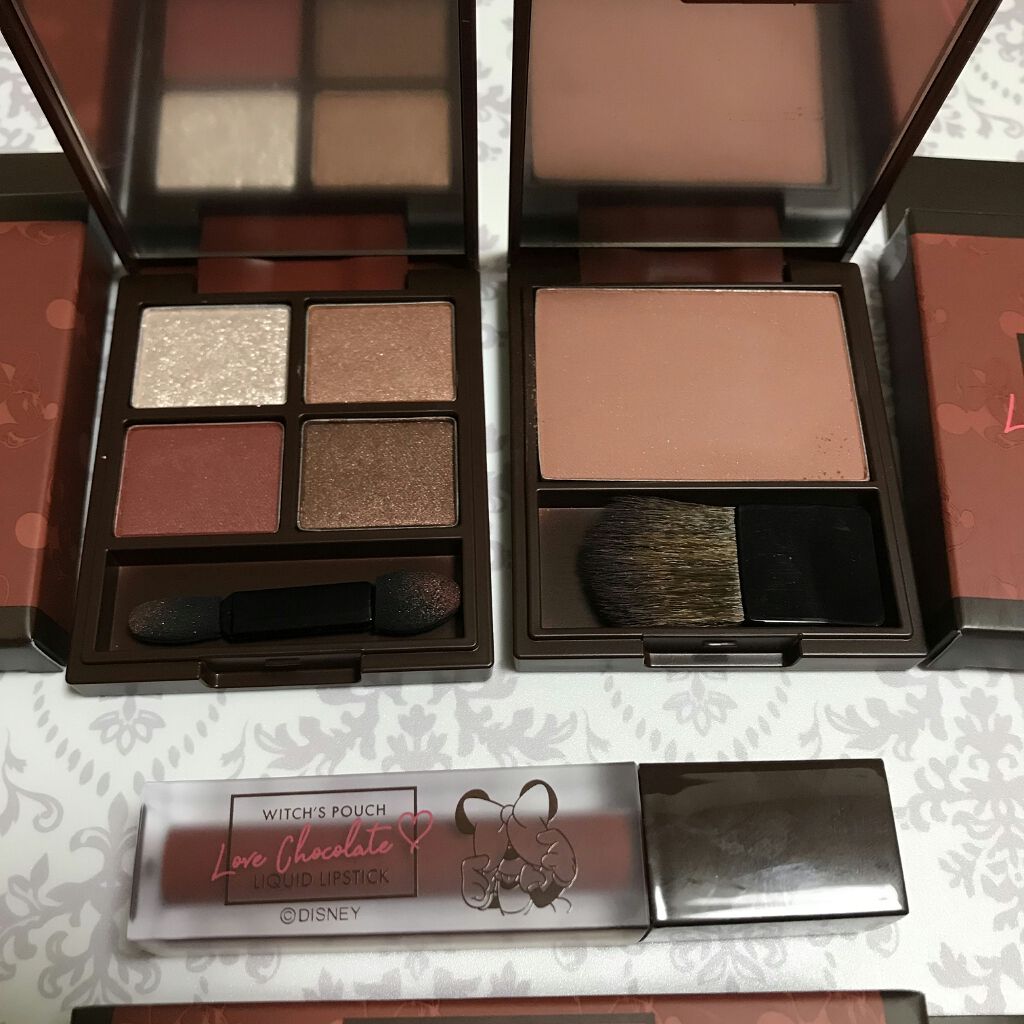Love Chocolate アイシャドウ/Witch's Pouch/アイシャドウパレットを使ったクチコミ(2枚目)