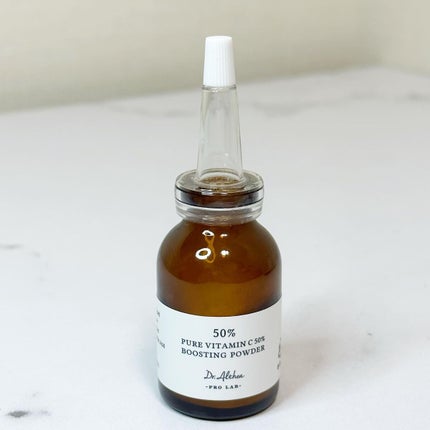 ピュアビタミンC 50% ブースティングパウダー/Dr.Althea/フェイスパウダーを使ったクチコミ(4枚目)