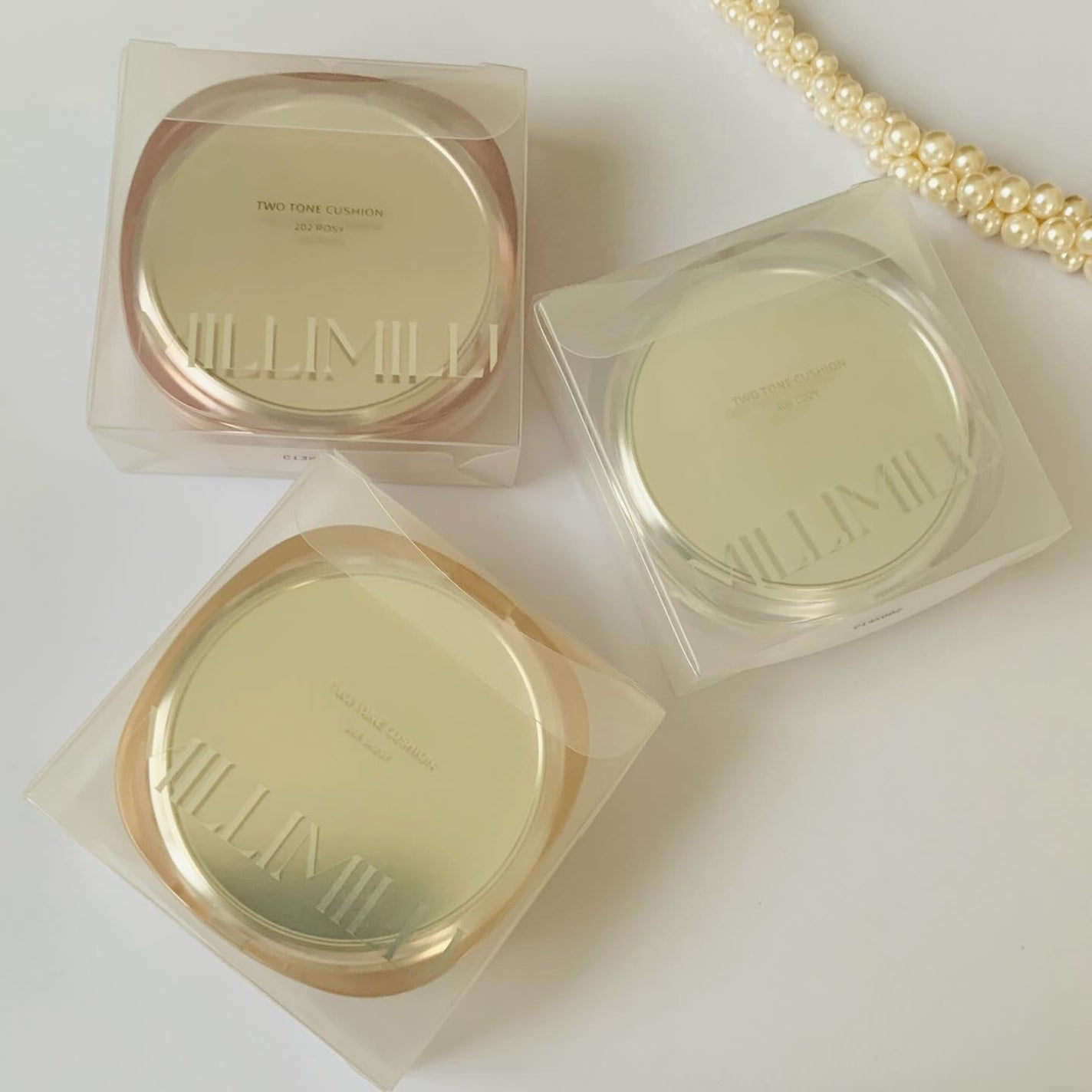 ツートンクッション/MILLIMILLI/クッションファンデーションを使ったクチコミ(4枚目)