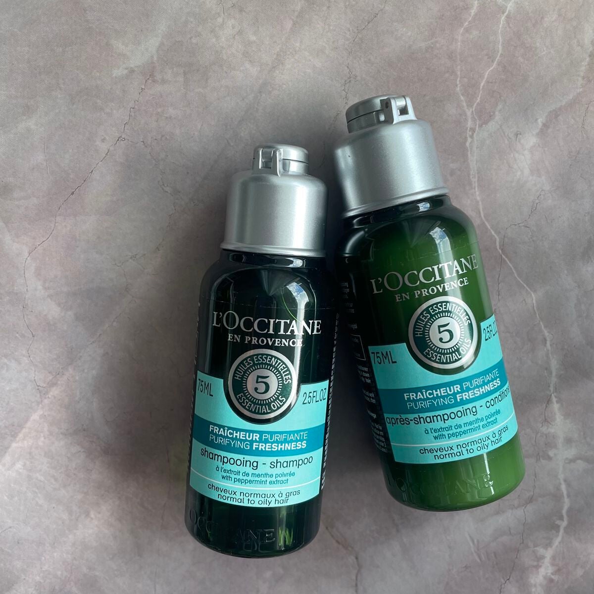 ãã¡ã€ãããŒãã¹ ãã¥ã¢ãã¬ãã·ã¥ãã¹ ã·ã£ã³ããŒïŒã³ã³ãã£ã·ã§ããŒ/L'OCCITANE/åžè²©ã·ã£ã³ããŒã䜿ã£ãã¯ãã³ãïŒ1æç®ïŒ