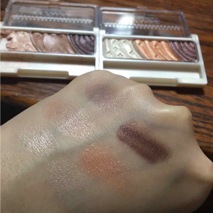 トーンアップアイシャドウ/CEZANNE/アイシャドウパレットを使ったクチコミ(2枚目)