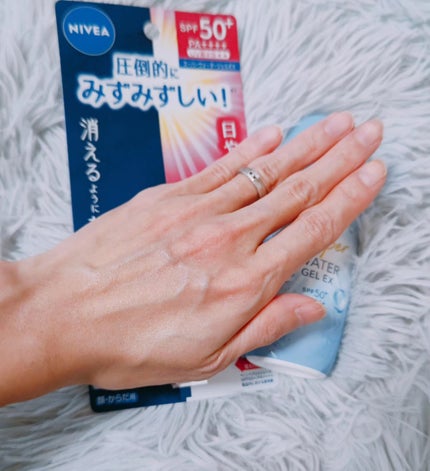 ニベアUV ウォータージェルEX/ニベア/日焼け止めジェルを使ったクチコミ(2枚目)