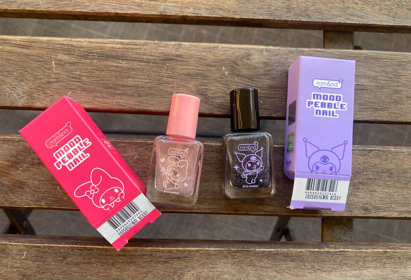 マイメロディムードペブルネイル /rom&nd/マニキュアを使ったクチコミ(1枚目)