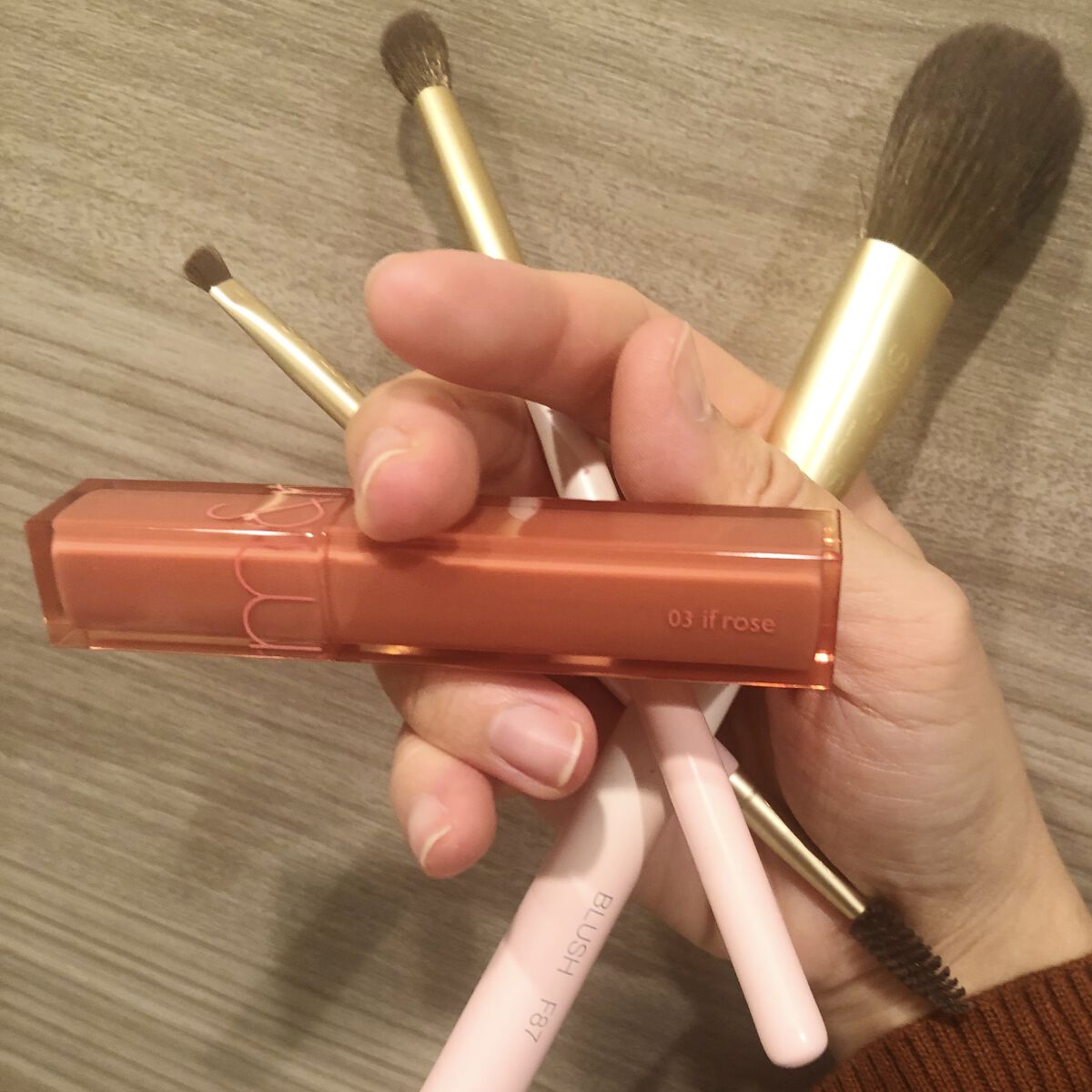 クリアカバークッション 21号 PURE/rom&nd/クッションファンデーションを使ったクチコミ（2枚目）