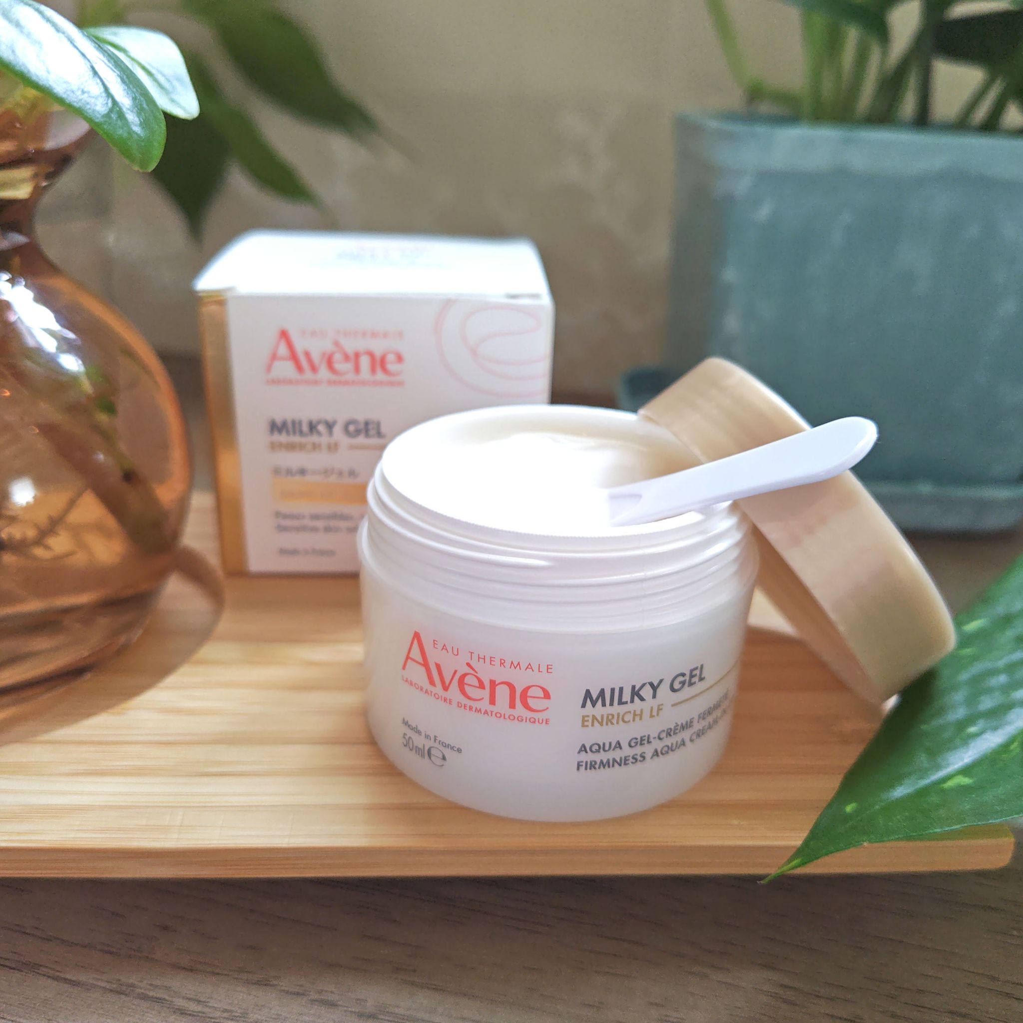 ミルキージェル エンリッチ LF/アベンヌ/フェイスクリームを使ったクチコミ（1枚目）