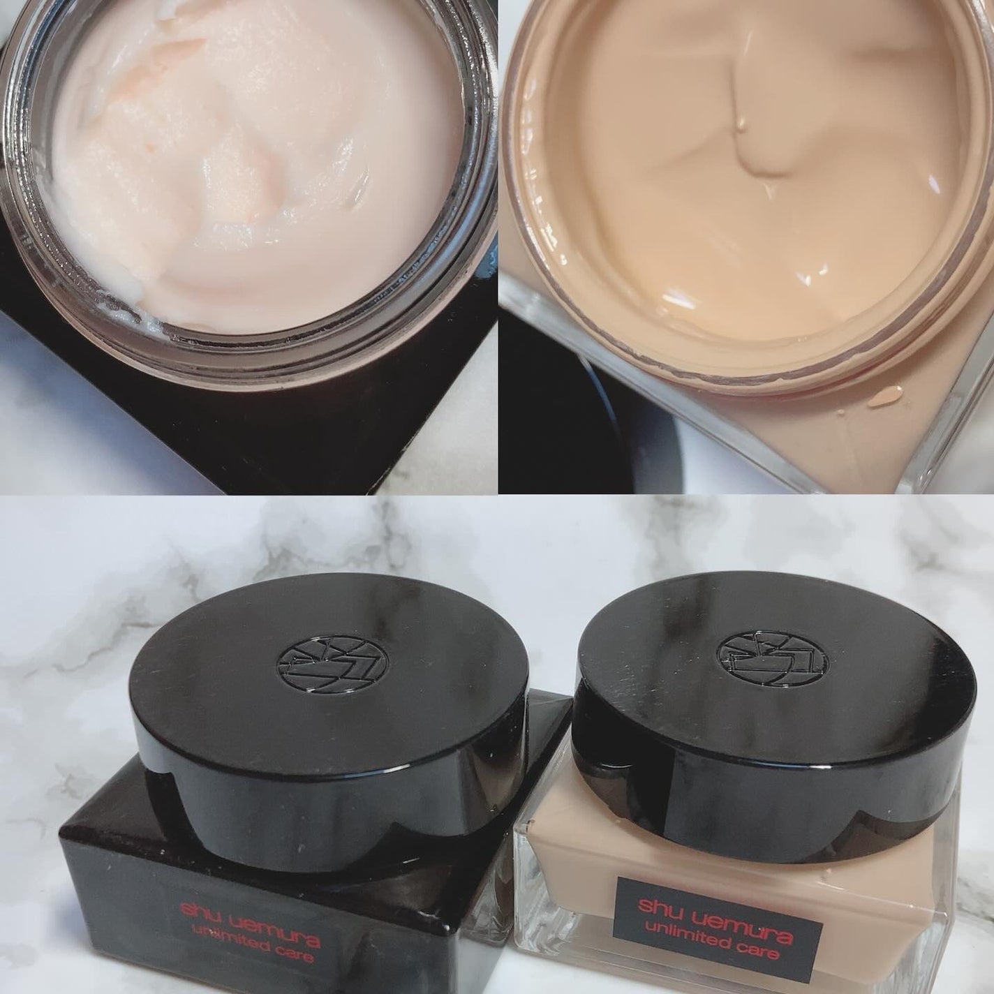 アンリミテッド ケア セラムイン クリーム ファンデーション/shu uemura/クリーム・エマルジョンファンデーションを使ったクチコミ(5枚目)