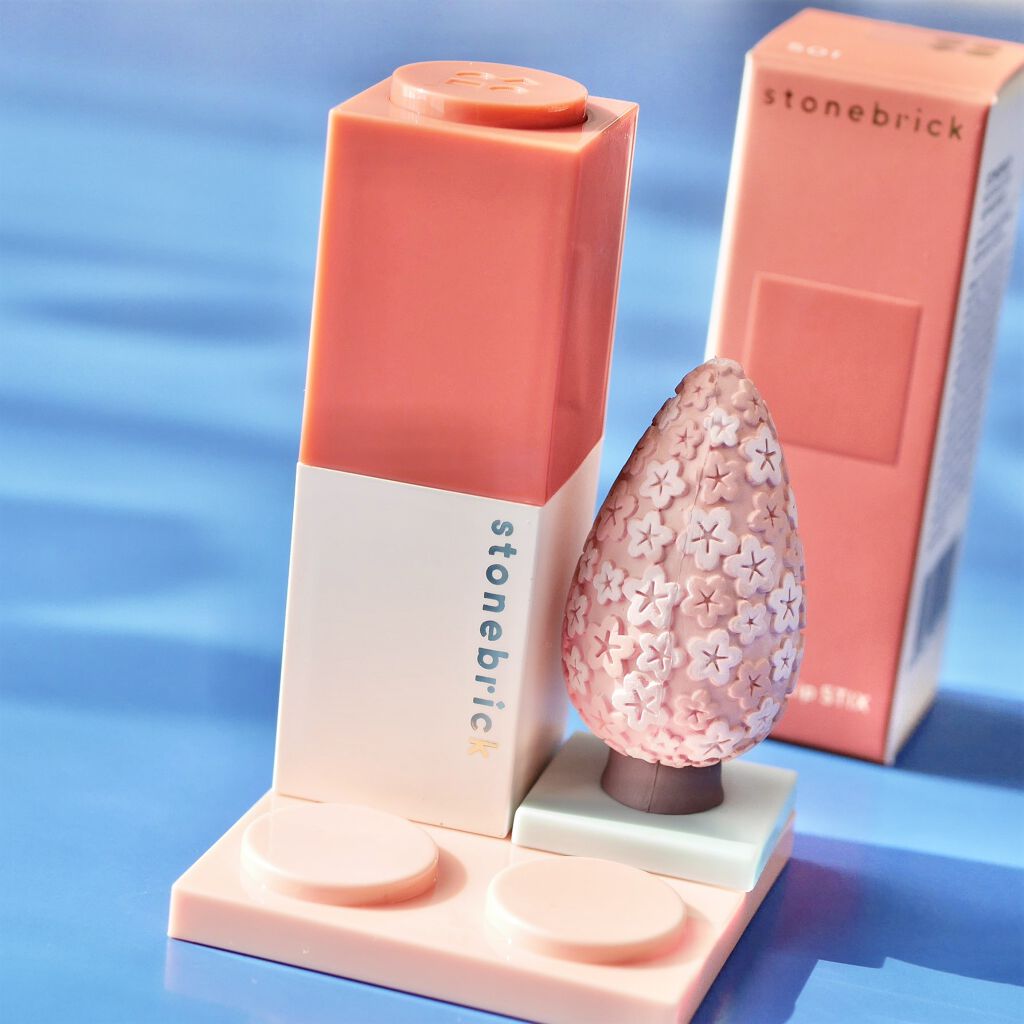 リップスティックスモイスチャー/STONEBRICK/口紅を使ったクチコミ（1枚目）